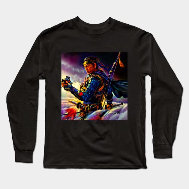 Ghost of Tsushima Long Sleeve T-Shirt by Christian94